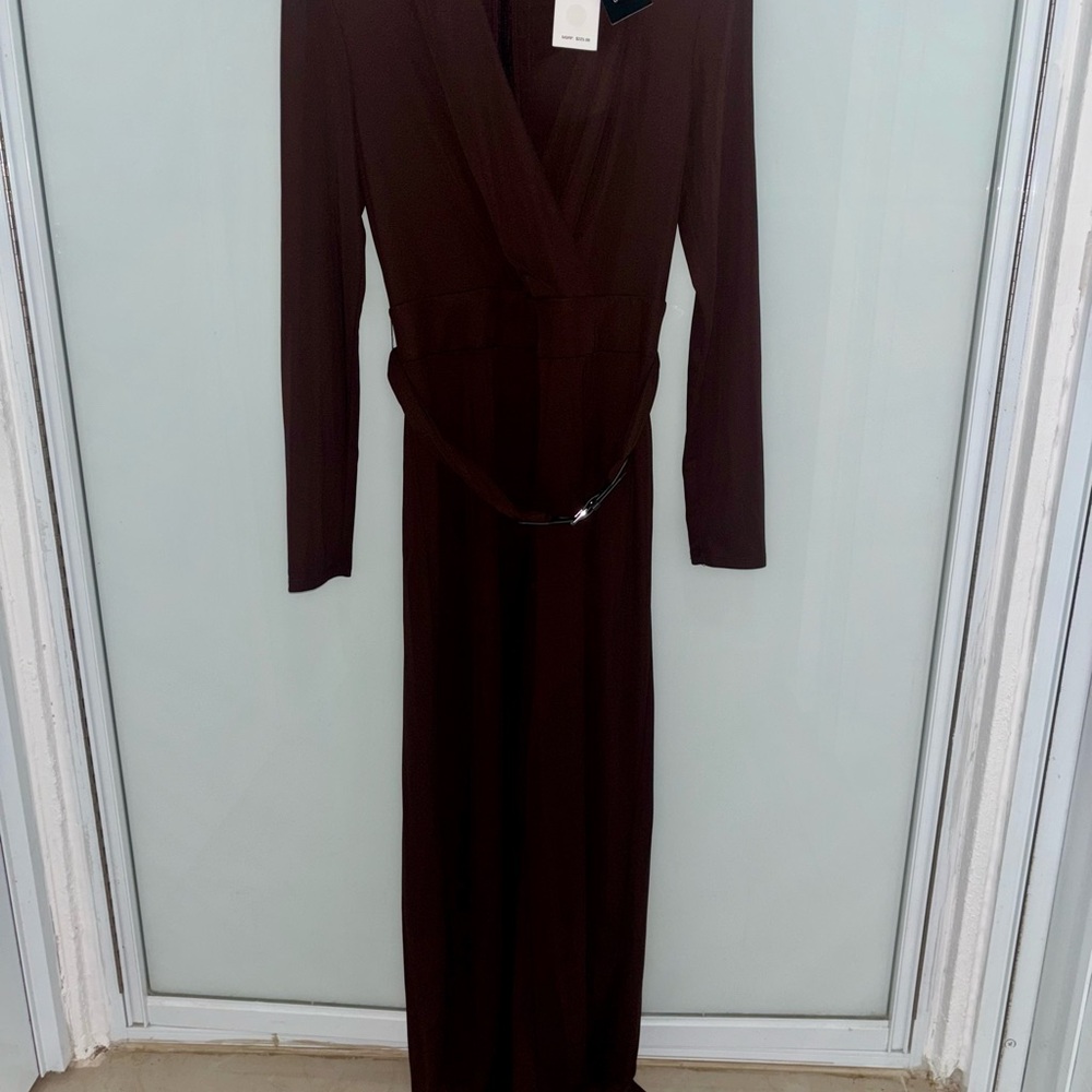 Ralph Lauren Deep Brown Long jumpsuit